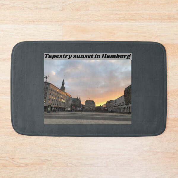Item preview, Tapestry sunset in Hamburg designed and sold by ShoppinOnline24.