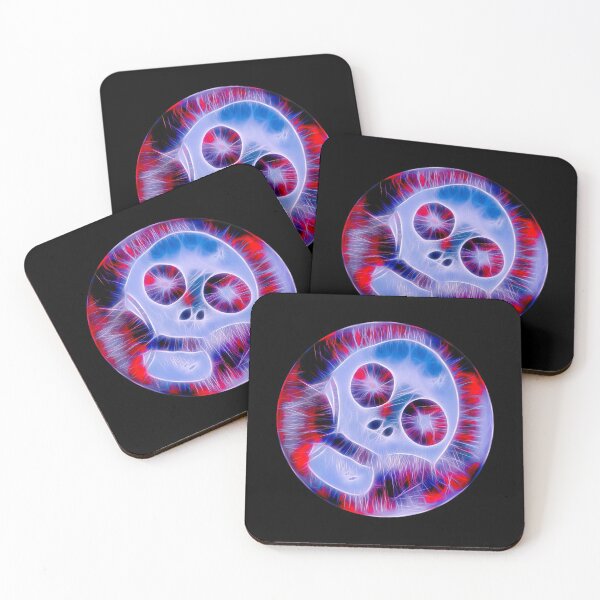 Item preview, Ghost skull neon designed and sold by umfhn.