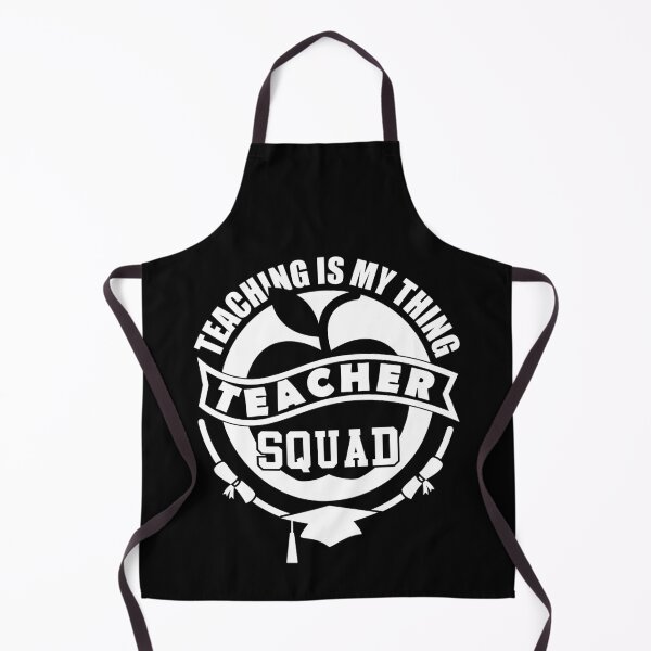 Item preview, Teaching Is My Thing Teacher Squad | School Instructor designed and sold by GravitiTees.