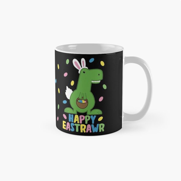 Item preview, Happy Eastrawr Dinosaur Easter Pun designed and sold by Funful.