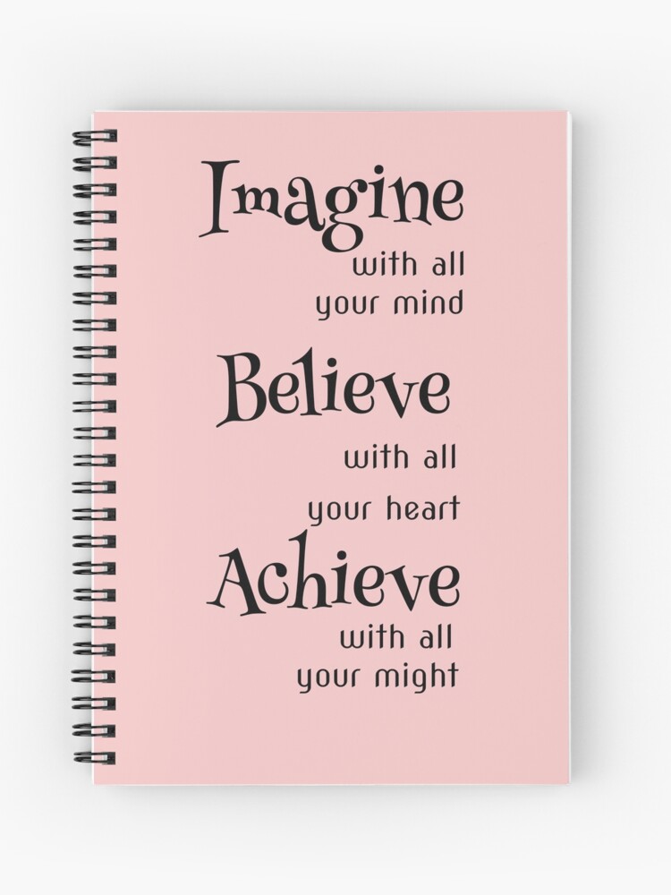 IMAGINE WITH ALL YOUR MIND&rdquo; INSPIRATIONAL AND MOTIVATIONAL GRAPHIC 