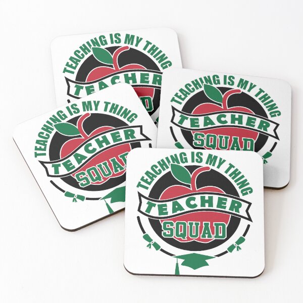 Item preview, Teaching Is My Thing Teacher Squad | School Educator designed and sold by GravitiTees.