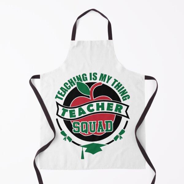 Item preview, Teaching Is My Thing Teacher Squad | School Educator designed and sold by GravitiTees.