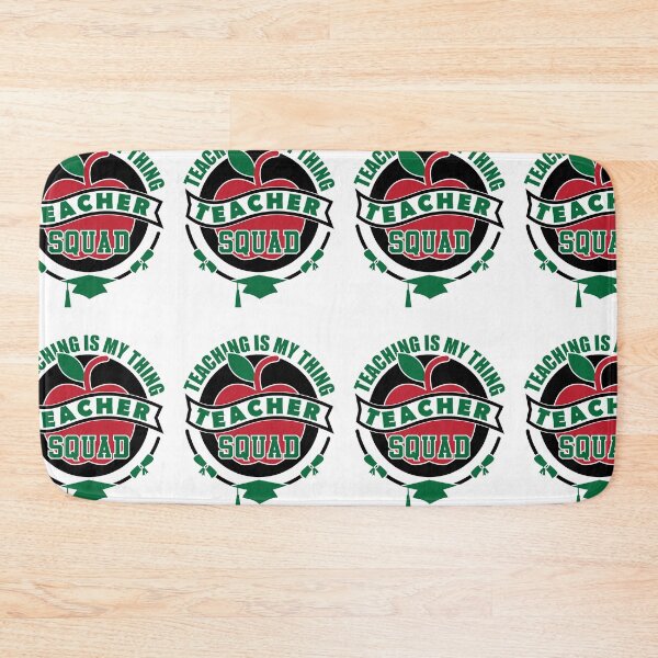 Item preview, Teaching Is My Thing Teacher Squad | School Educator designed and sold by GravitiTees.