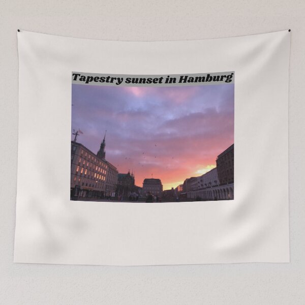 Item preview,  Tapestry sunset in Hamburg designed and sold by ShoppinOnline24.