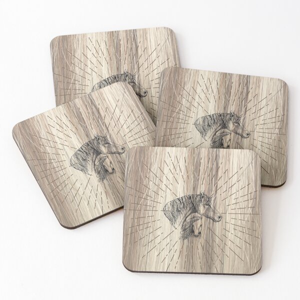 Item preview, Mare And Foal Horse Hair Background designed and sold by ChunkyMonty.