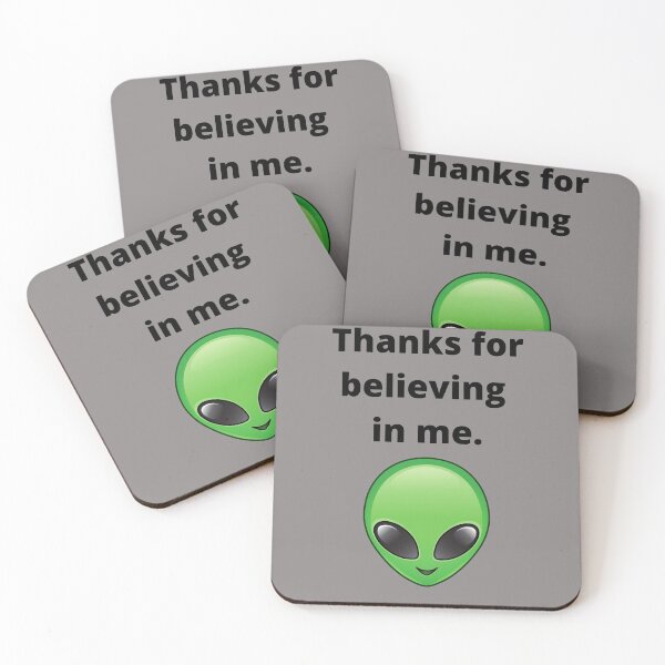Item preview, Thanks for believing in me designed and sold by shane62.