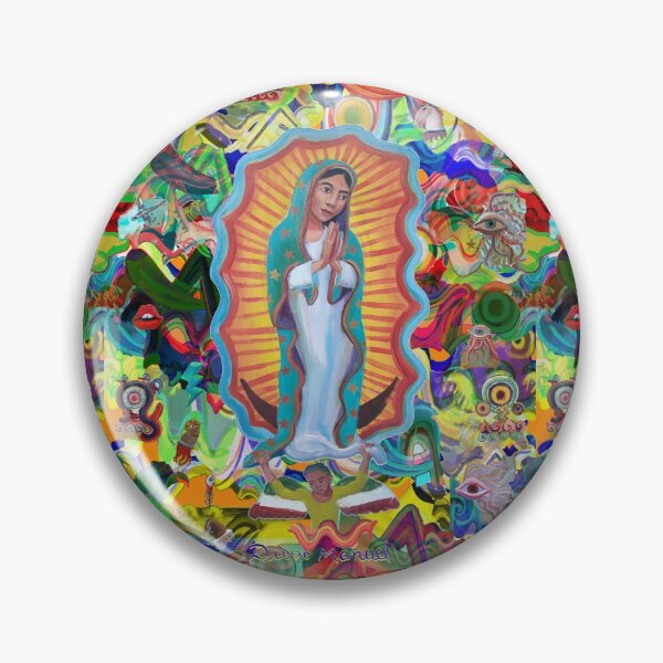Item preview, Virgin of Guadalupe and graffitis designed and sold by Diego Manuel Rodriguez.