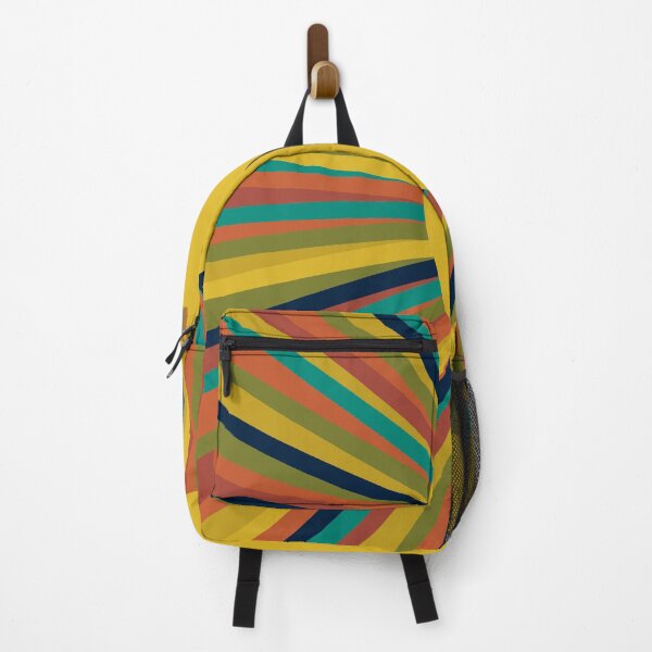 Item preview, Retro Multicolour Sunburst Sun in Mid Mod Colours designed and sold by kierkegaard.