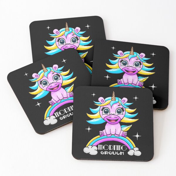 Item preview, Morning Grouch Unicorn designed and sold by AOCreativeProd.
