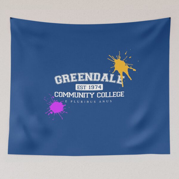 Aperçu de l'œuvre Communauté, Greendale Community College Paintball Splatter créée et vendue par Doolman.