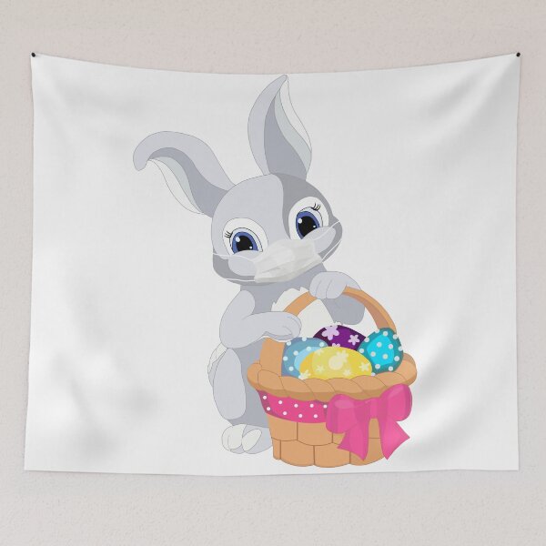 Item preview, Easter Bunny with mask on designed and sold by tamster1.