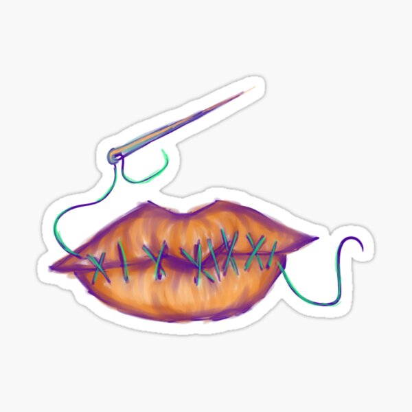 Be Quiet Sticker
