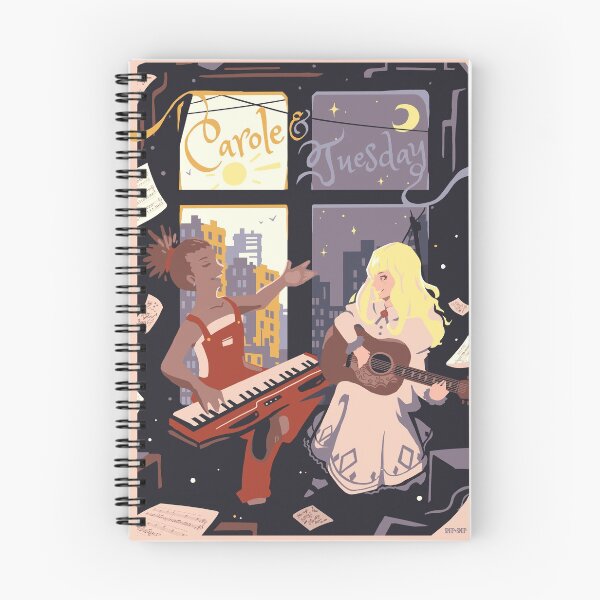 Item preview, Carole & Tuesday designed and sold by SnipSnipArt.
