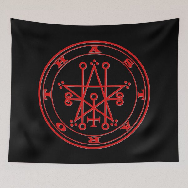 Item preview, Astaroth Astarte Great Duke of Hell red Sigil designed and sold by InfernalDesignZ.
