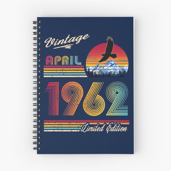 Item preview, April 1962 Birthday designed and sold by GreenSplash.