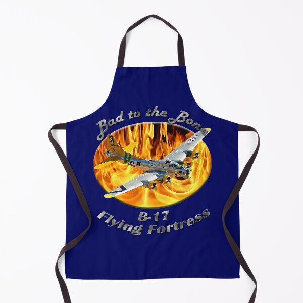 Item preview, B-17 Flying Fortress Bad To The Bone designed and sold by hotcarshirts.