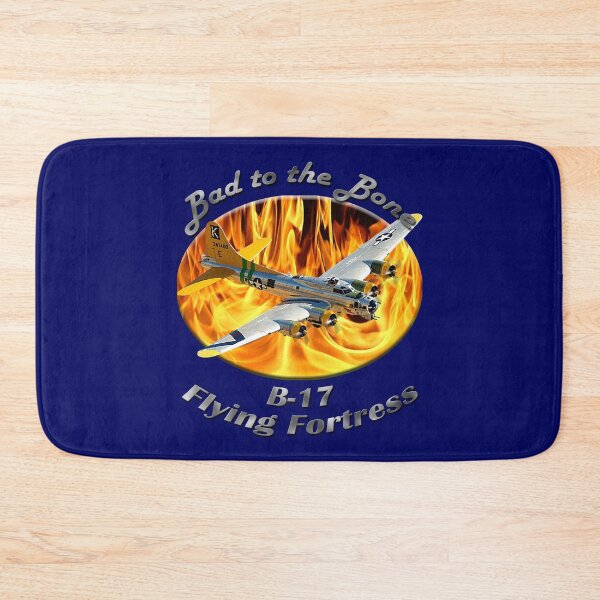 Item preview, B-17 Flying Fortress Bad To The Bone designed and sold by hotcarshirts.