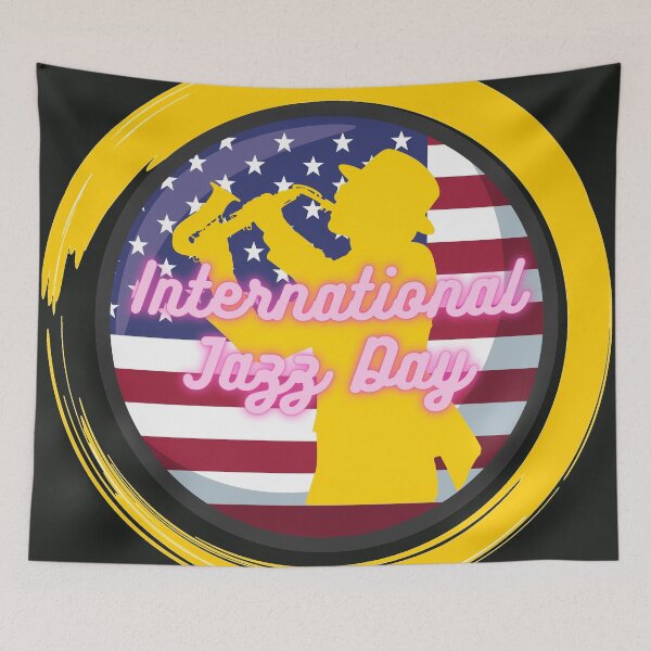 Item preview, International Jazz Day designed and sold by LibicoStore.