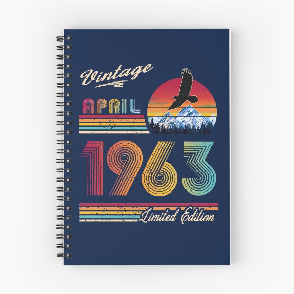 Item preview, April 1963 Birthday designed and sold by GreenSplash.