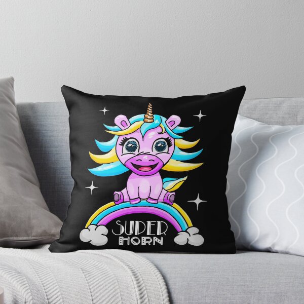 Item preview, Super Horn Unicorn Rainbow Saying designed and sold by AOCreativeProd.