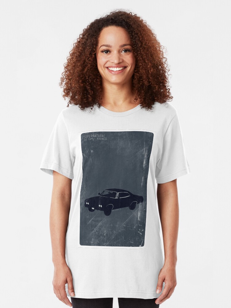 Alternate view of Supernatural Minimalist Slim Fit T-Shirt