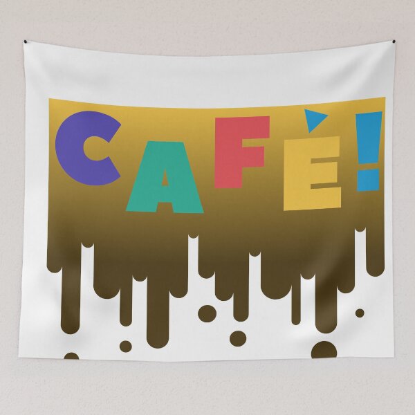 Item preview, CAFE - COFFEE designed and sold by Anako Design.