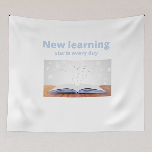 Item preview, New learning starts today designed and sold by frovin.
