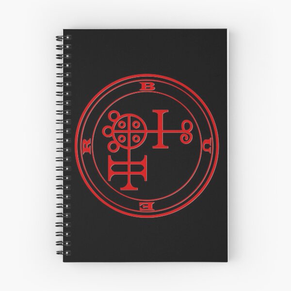 Item preview, President Buer demon red Sigil occult Magick Seal designed and sold by InfernalDesignZ.