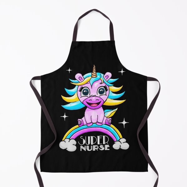 Item preview, Super Nurse Unicorn Saying designed and sold by AOCreativeProd.