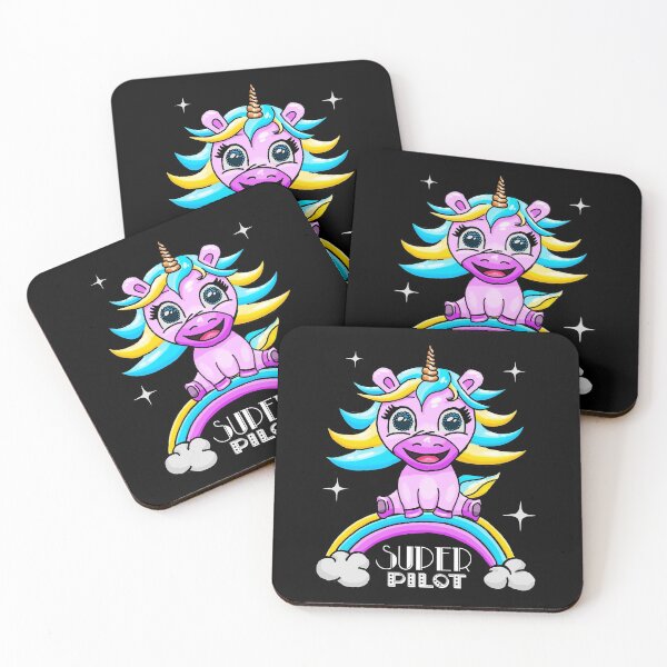 Item preview, Super Pilot Unicorn designed and sold by AOCreativeProd.