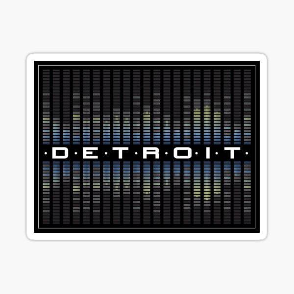 Detroit Sound Sticker