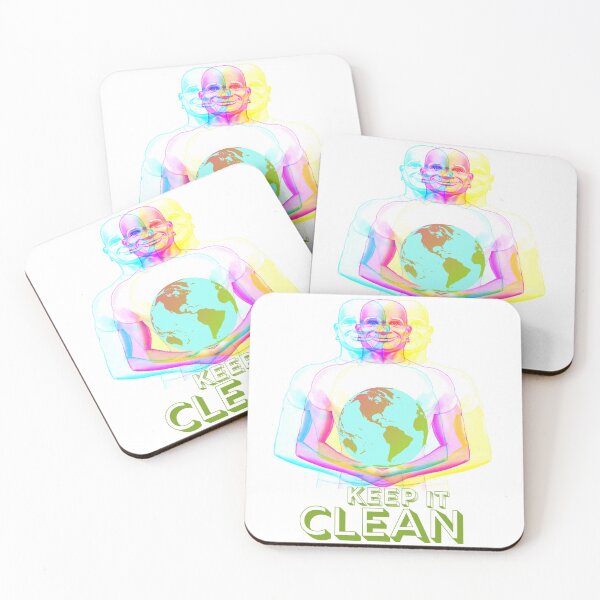 Item preview, KEEP IT CLEAN - with white background designed and sold by WokeWords.