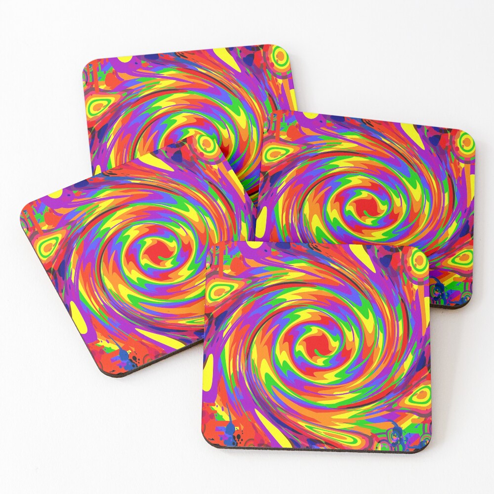 Item preview, Coasters (Set of 4) designed and sold by rainbowarray.