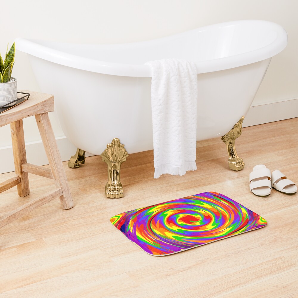 Item preview, Bath Mat designed and sold by rainbowarray.