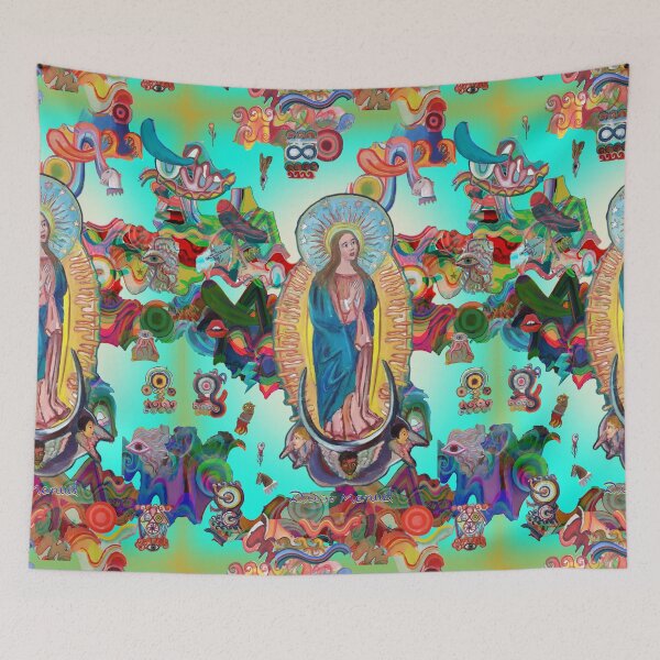 Item preview, Our Lady of Miracles and graffitis designed and sold by Diego Manuel Rodriguez.