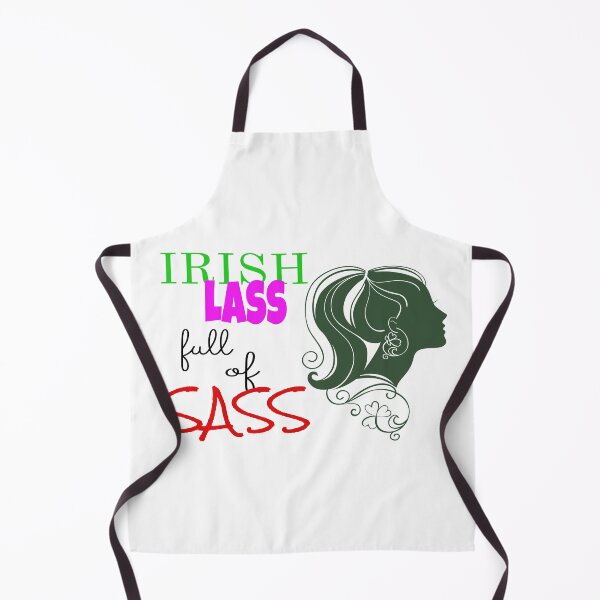 Item preview, Irish Lass Full of Sass - Irish St. Patrick's Day T-Shirt, Funny Sassy St. Patty's Tee, Lass full of Sass Tshirt, St. Paddy's day fun shirt designed and sold by VisualStylesUn.