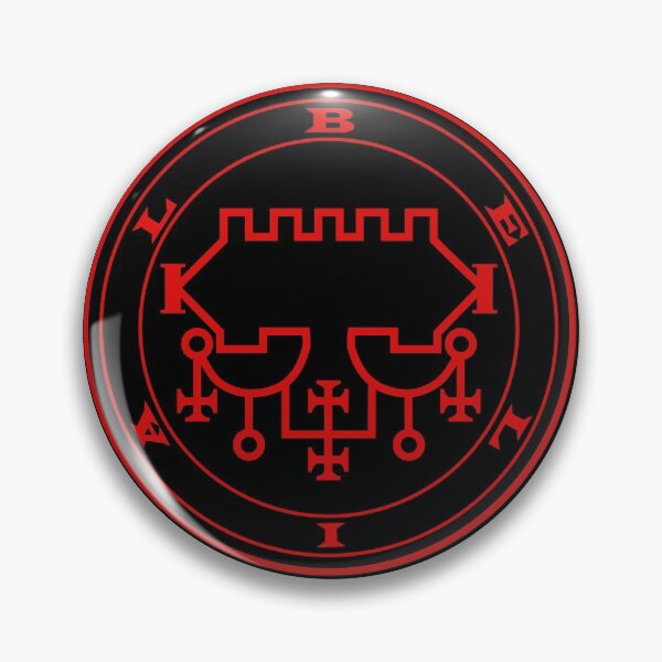 Item preview, Belial demon King red Sigil occult Magick Seal designed and sold by InfernalDesignZ.
