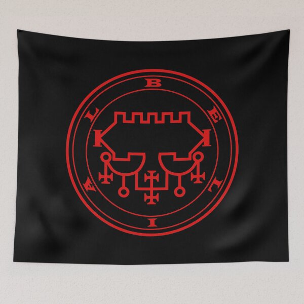 Item preview, Belial demon King red Sigil occult Magick Seal designed and sold by InfernalDesignZ.