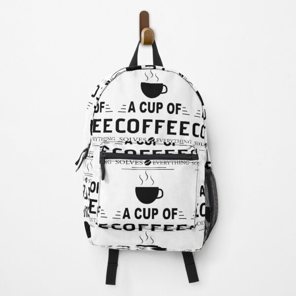 Item preview, a cup of coffee solves everything designed and sold by hichametta.