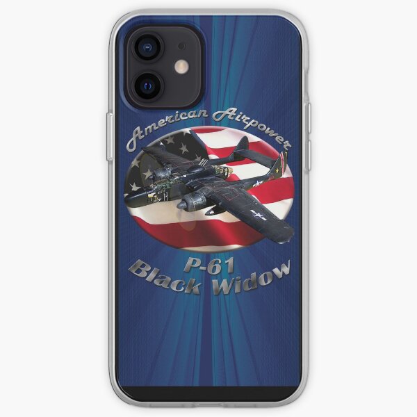 P-61 Black Widow American Airpower iPhone Soft Case