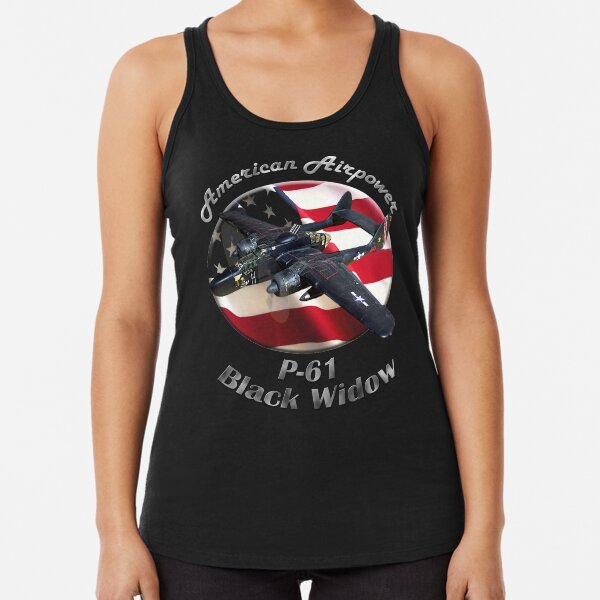 P-61 Black Widow American Airpower Racerback Tank Top