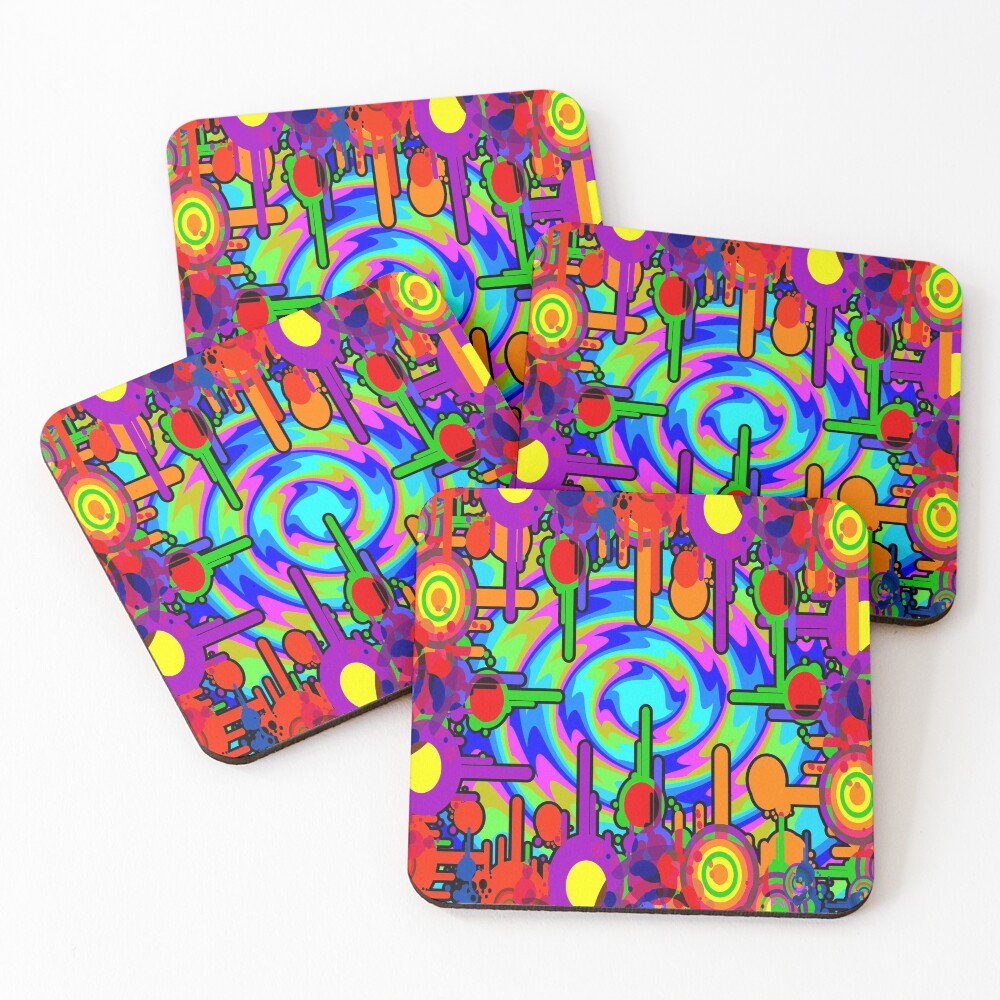 Item preview, Coasters (Set of 4) designed and sold by rainbowarray.