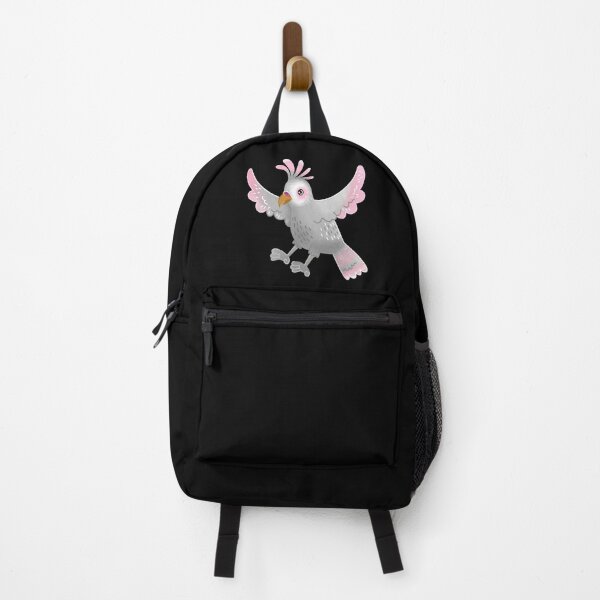 Item preview, NEW pink and grey cockatoo designed and sold by jazzydevil.