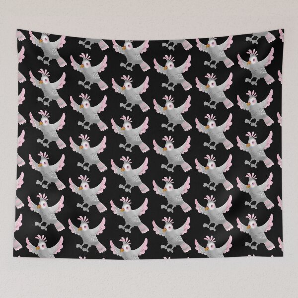 Aperçu de l'œuvre NOUVEAU cacatoès rose et gris créée et vendue par jazzydevil.