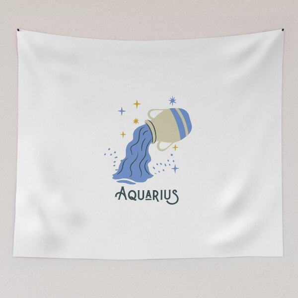 Item preview, Zodiac Astrological Symbol - Aquarius designed and sold by downtowndarby.