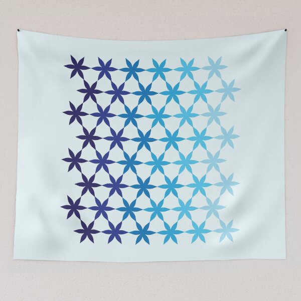 Item preview, Blue Flower Pattern  designed and sold by CM-PD.