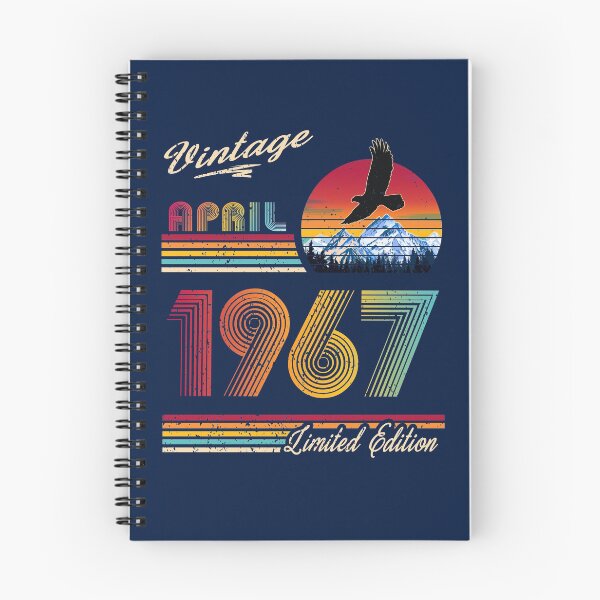 Item preview, April 1967 Birthday designed and sold by GreenSplash.