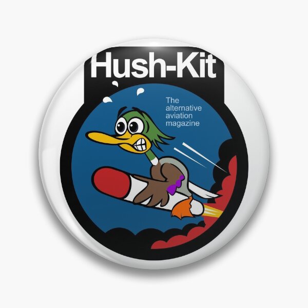 Item preview, Hush-Kit Unit Badge 'The Frightened Duck' designed and sold by HushKit.