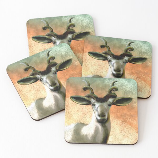 Item preview, Addax Antelope in morning light. designed and sold by Kay Patterson.